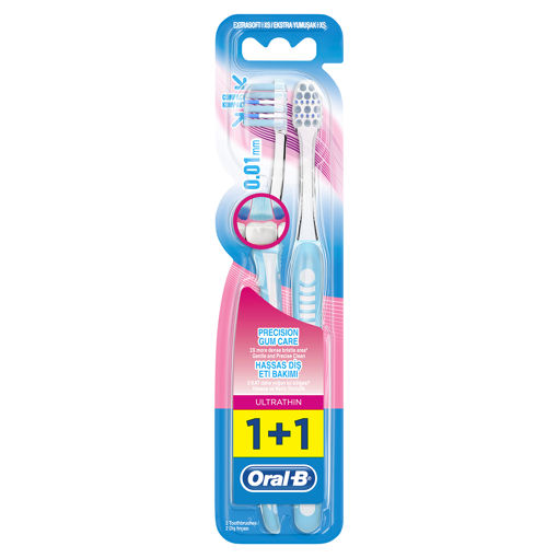 Oral-B Ultrathin Compact Diş Fırçası (1+1) nin resmi