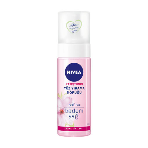 Nivea Kuru-Hassas Ciltler İçin Yatıştırıcı Yüz Yıkama Köpüğü 150 ML nin resmi