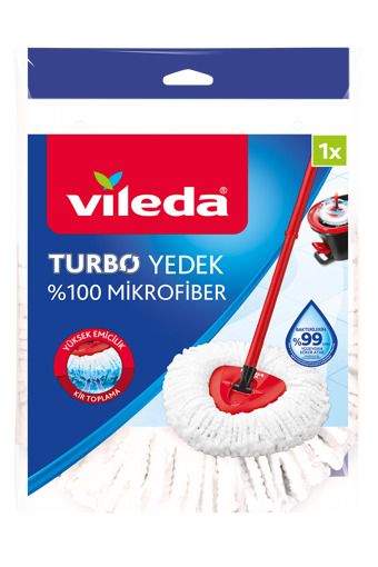 Vileda Turbo Pedallı Temizlik Sistemi Yedek Başlığı nin resmi