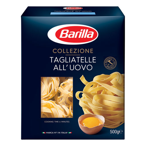 Barilla Tagliatelle All'Uovo (Özel Koleksiyon) Makarna 500 Gr nin resmi