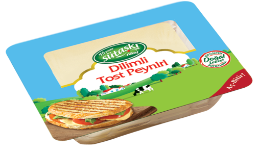 Sütaş Dilimli Tost Peyniri 60 Gr nin resmi