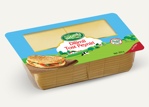 Sütaş Dilimli Tost Peyniri 350 Gr nin resmi