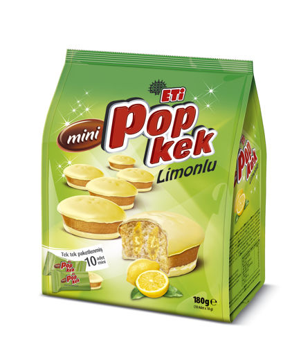 Eti Popkek Limon Soslu Kaplamalı Kek 180 Gr nin resmi