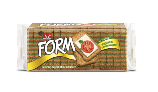 Eti Form Kızarmış Kepekli Ekmek Dilimleri 138 Gr nin resmi