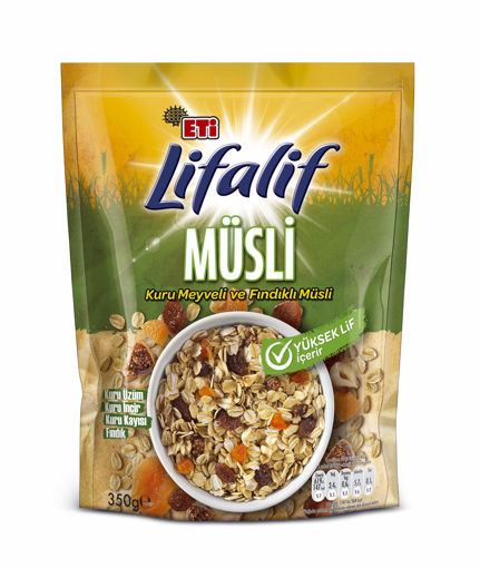 Eti Lifalif Kuru Meyveli&Fındıklı Müsli 350 Gr nin resmi