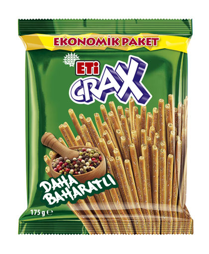 Eti Crax Baharatlı Çubuk Kraker 175 Gr nin resmi