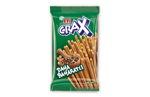 Eti Crax Baharatlı Çubuk Kraker 80 Gr nin resmi