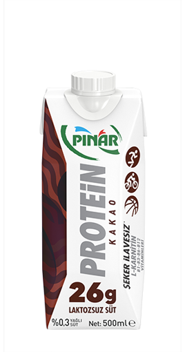 Pınar Protein Kakaolu Süt 500 Ml nin resmi