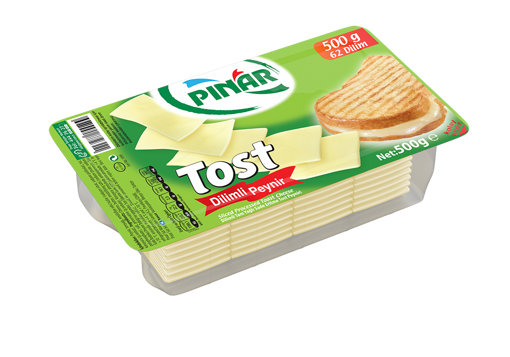 Pınar Dilimli Tost Peyniri 500 Gr nin resmi