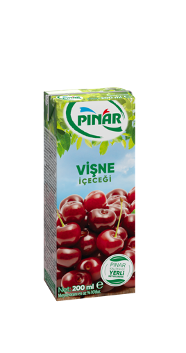 Pınar Vişne Aromalı Meyve Suyu 200 Ml nin resmi