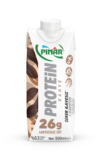 Pınar Protein Kahveli Süt 500 Ml nin resmi