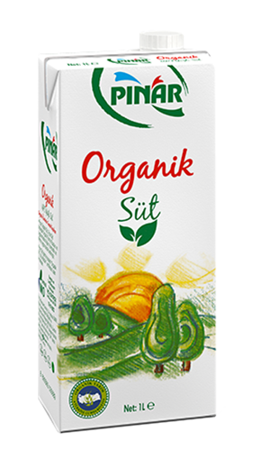 Pınar Organik Süt 1 Lt nin resmi