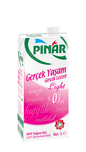 Pınar Ekstra Light Uht Süt 1 Lt nin resmi