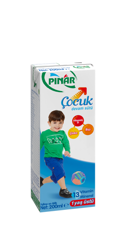 Pınar Çocuk Devam Sütü 200 Ml nin resmi