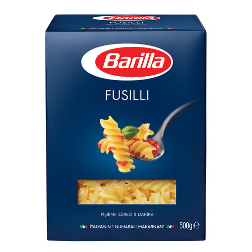 Barilla Fusulli (Burgu) Makarna 500 Gr nin resmi