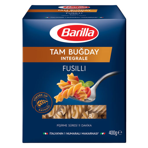 Barilla Tam Buğday Fusilli (Burgu)Makarna 400 Gr nin resmi