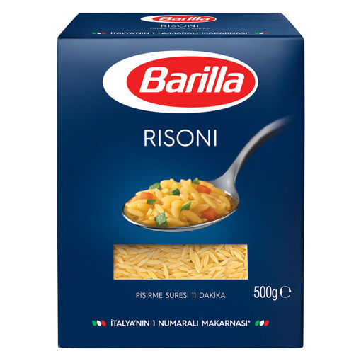 Barilla Risoni(Arpa Şehriye) 500 Gr nin resmi