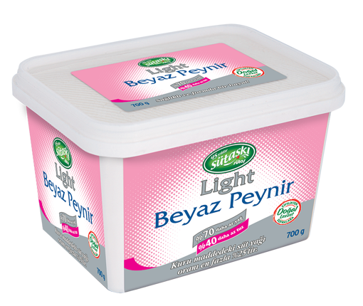 Sütaş Light Beyaz Peynir 700 Gr nin resmi