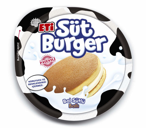 Eti Sütlü ve Ballı Süt Burger 35 Gr nin resmi