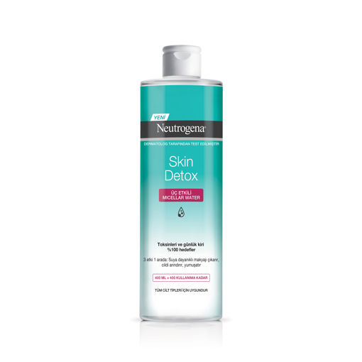 Neutrogena Skin Detox 3 Etkili Micellar Su 400 ML nin resmi