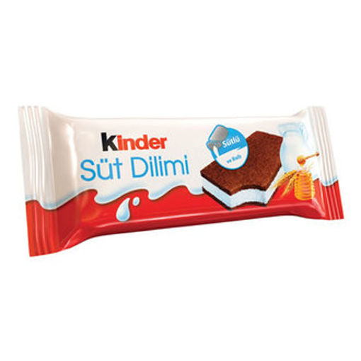 Kinder Sütlü ve Ballı Süt Dilimi 28 Gr nin resmi