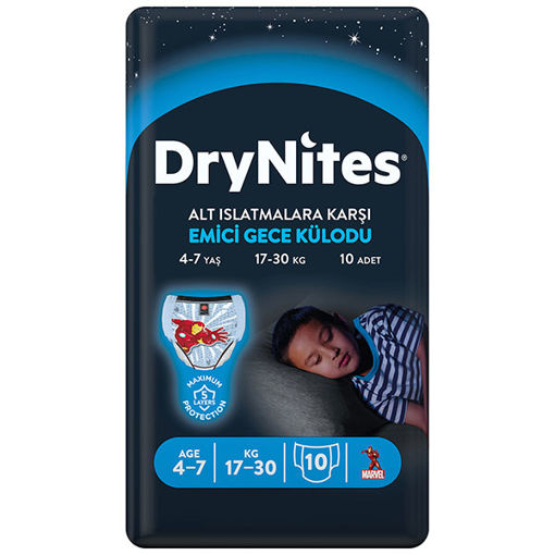 Huggies Drynites Gece Külodu (4-7 yaş) 10'lu nin resmi