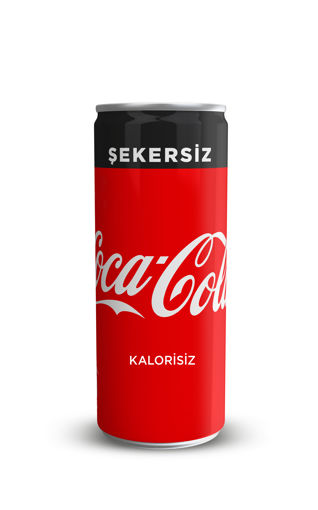 Coca Cola Şekersiz 250 Ml nin resmi