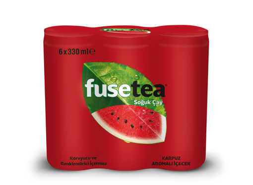 Fuse Tea Karpuz Aromalı Soğuk Çay  6'lı 330 Ml nin resmi