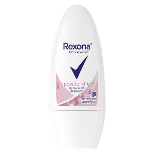 Rexona Powder Dry Roll-On Deodorant 50 Ml nin resmi