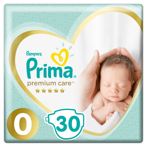Pampers Premium Care Yenidoğan Bebek Bezi 0-2,5 Kg 30'lu nin resmi