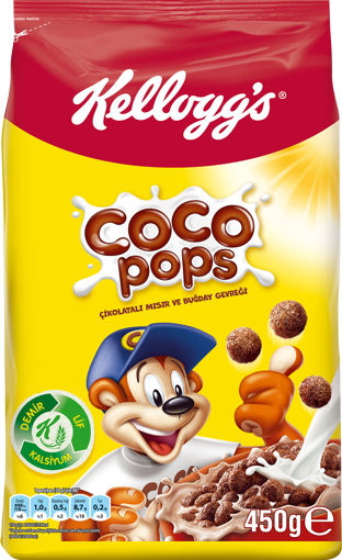 Ülker Kellogs Coco Pops 450 Gr nin resmi