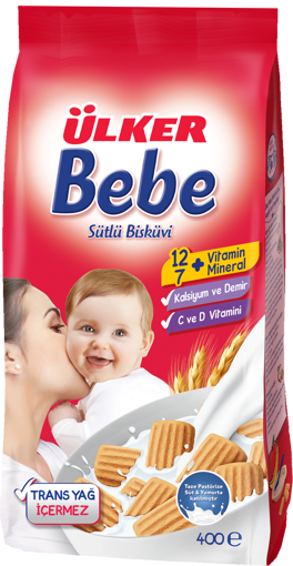 Ülker Bebe Bisküvisi 400 Gr nin resmi