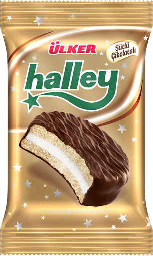 Halley Kaplamalı Bisküvi 30 Gr nin resmi