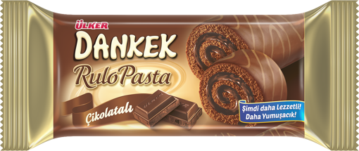 Ülker Dankek Çikolatalı Rulo Pasta 235 Gr nin resmi