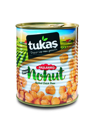 Tukaş Haşlanmış Nohut 800 Gr nin resmi