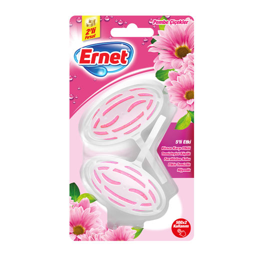 Ernet Pembe Çiçekler Klozet Bloğu nin resmi