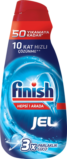 Finish Hepsi 1 Arada Kaplamalı Temizlik Jel 1000 Ml nin resmi