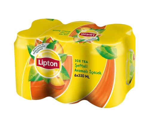 Lipton Ice Tea Şeftali Aromalı İçecek 6*330 Ml nin resmi