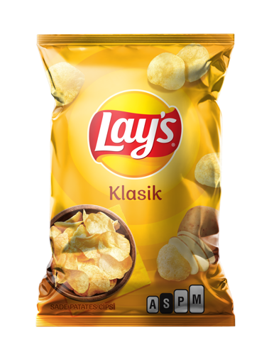 Lay's Klasik Patates Cipsi Süper Boy 107 Gr nin resmi