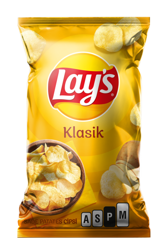 Lay's Klasik Patates Cipsi Parti Boy 160 Gr nin resmi
