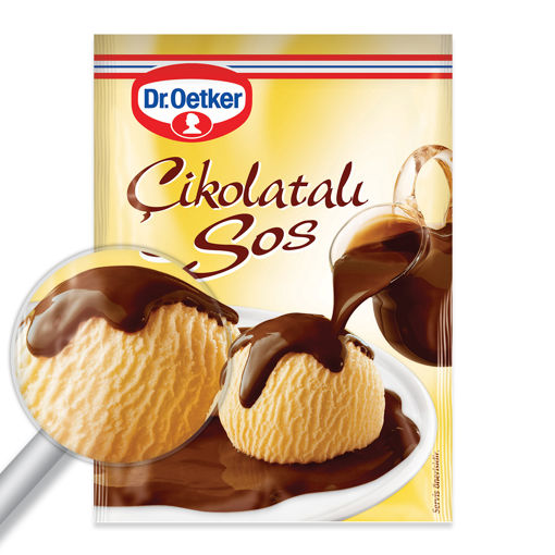 Dr. Oetker Çikolatalı Sos Toz Karışım 123 Gr nin resmi