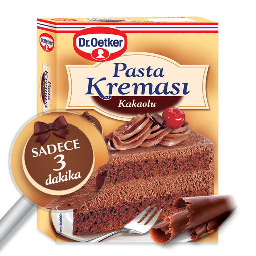 Dr. Oetker Kakaolu Pasta Kreması 156 Gr nin resmi