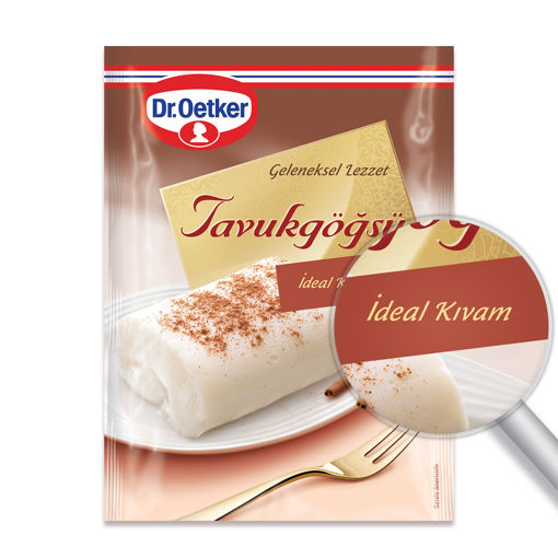 Dr. Oetker Tavuk Göğsü Tatlısı 129 Gr nin resmi