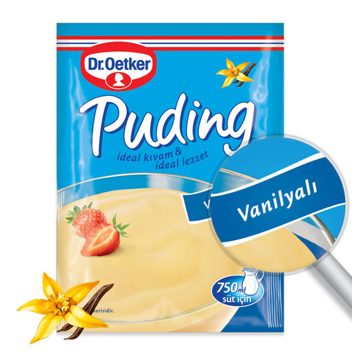 Dr. Oetker Vanilyalı Puding 120 Gr nin resmi