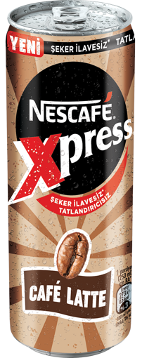 Nescafe Xpress Şeker İlavesiz Latte Soğuk Kahve 250 Ml nin resmi