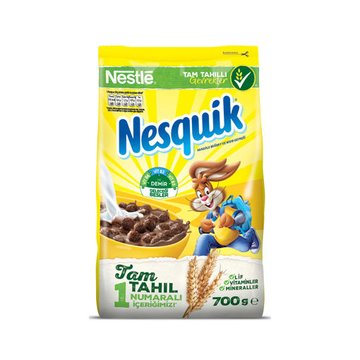 Nestle Nesquik Kahvaltılık Gevrek 700 Gr nin resmi