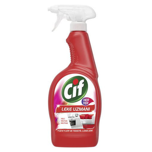 Cif Kırmızı Her Yer Leke Uzmanı Sprey 750 Ml nin resmi