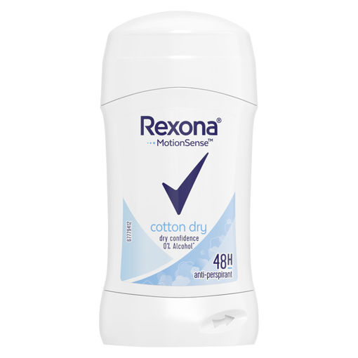 Rexona Women Cotton Stick Deodorant 50 Ml nin resmi