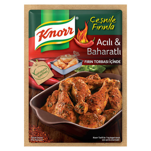 Knorr Acılı&Baharatlı Fırında Tavuk Çeşnisi nin resmi