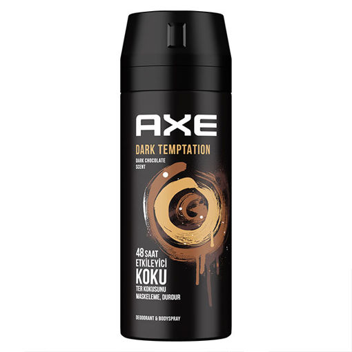 Axe Dark Temptation Sprey Deodorant 150 Ml nin resmi